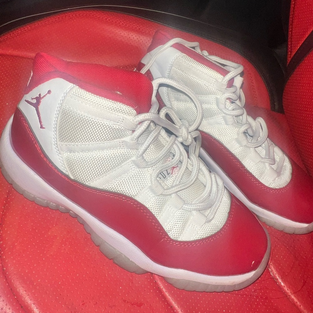 Cherry red Jordan’s!